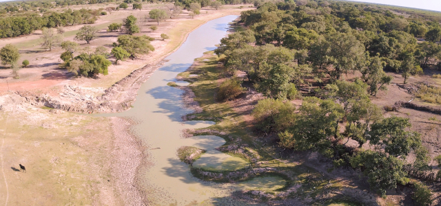 Winding river