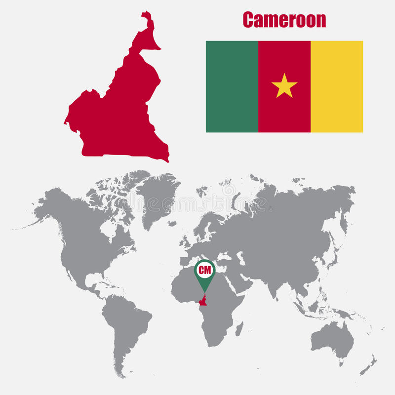 Drapeau Du Cameroun Sous Différentes Formes, Drapeau Du Cameroun