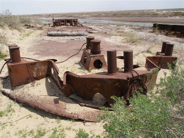 Boat, Aral Sea, CACENA
