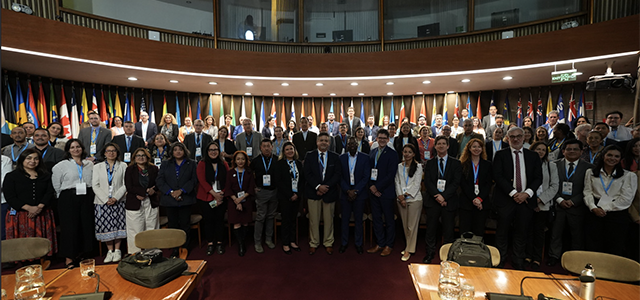 Foto de grupo evento CEPAL, CAF y GWP